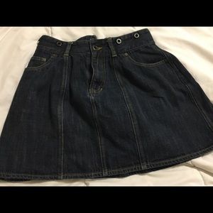 Rugby RL denim skirt